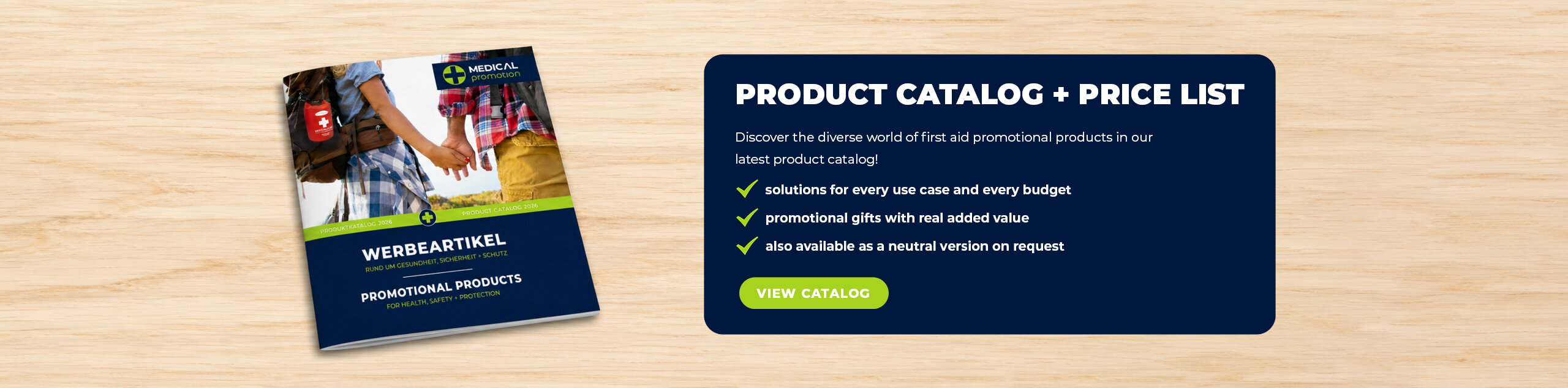 Current MEDICAL promotion Product Catalogue & Price List