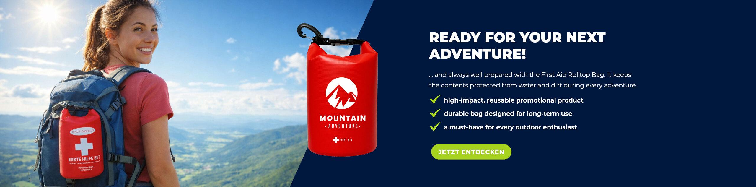 Product Highlight: First Aid Rolltop Bag