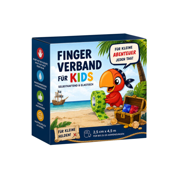 ACTIOMEDIC&reg; KIDS selbsthaftender Fingerverband